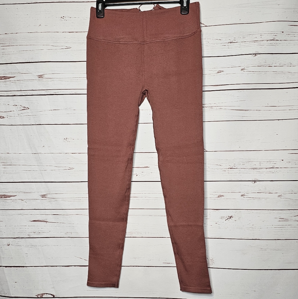 Fabletics High Waisted Seamless Lace Up Leggings